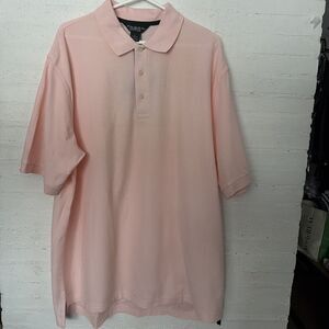 NWT Brooks Brothers Country Club Short Sleeve Pink Polo - Men's XL